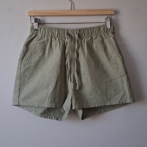 United By Blue Sage Green Shorts Cotton & Hemp Mix